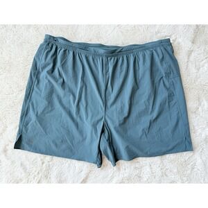 Janji Men's Athletic Shorts in Slate Blue
